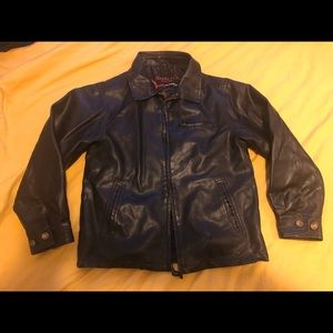Faux leather jacket